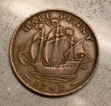 1942 Half Penny Back 22 Nov 22.jpg