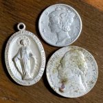 1939 Merc 1943P Nickel Holy Mary Medal 29 Nov 22.jpg
