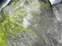 Hawleite on calcite, Nagylapa-fo, Paraos var, Matra Mtns., Heves Co., Hungary, 10X, natural li...jpg