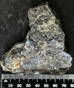 Sphalerite, Willemite, Hardystonite, with Bornite, Chalcopyrite, & Pyrite, Sterling Hill Mine,...jpg
