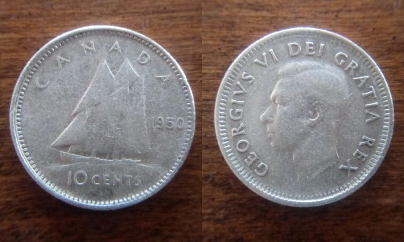 1950 KGVI Canadian Silver Dime Found in Coinstar on 3.30.2020 (Combined).jpg