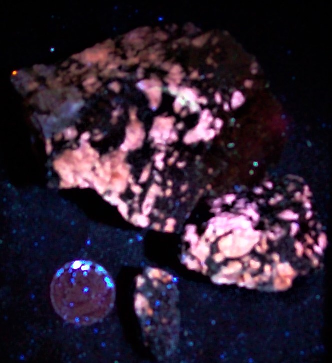 Fluorapatite in magnetite, Thomas Edison Fe Mine, Sparta Mtn, near Ogdensburg, Sussex Co., NJ,...JPG
